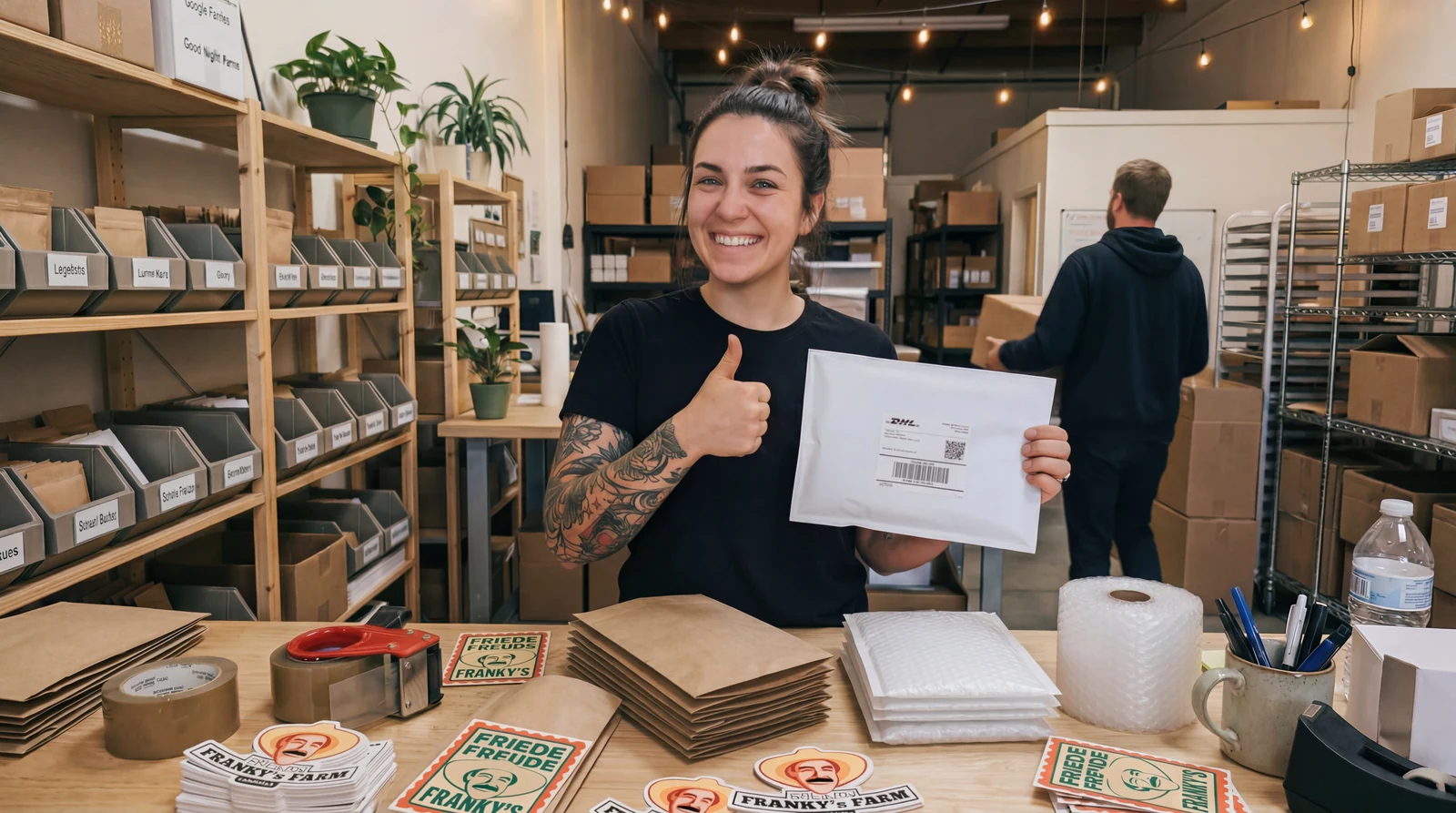 Franky's Farm â handverlesene Swiss Indoor CBD-BlĂŒten in der Dose